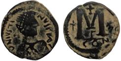 Ancient Coins - Justin I. 518-527. Æ –(30mm, 15.4 g). Constantinople mint,