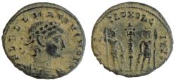 Ancient Coins - Delmatius AE follis.AD 335-337.