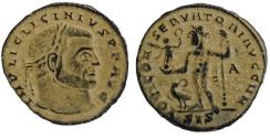 Ancient Coins - Licinius I. A.D. 308-324. AE follis. Siscia mint