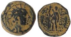 Ancient Coins - Seleukid Kingdom. Antiochos IV Epiphanes. 175-164 B.C. Æ