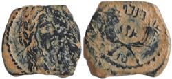 Ancient Coins - Nabataean Kingdom, Malichus II with Shaqilat, 40 - 70 A.D.