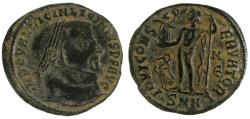 Ancient Coins - Licinius I (308-324). Æ Follis - Nicomedia