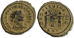 Ancient Coins - Probus, AE Antoninianus, Antioch, 276-282 AD.