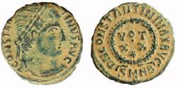 Ancient Coins - Constantine I (307/310-337). Æ Follis - Heraclea