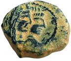 Ancient Coins - NABATAEA. Aretas IV with shaqilat .9 BC-AD 40.. Unpublished