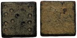 Ancient Coins - Ancient late Roman Byzantine bronze weight