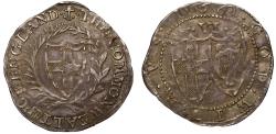 World Coins - Commonwealth 1660 Sixpence, initial mark Anchor