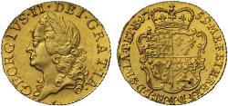 World Coins - George II 1759 Half-Guinea, old head, penultimate year of reign