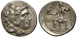 Ancient Coins - Seleukid Empire, Seleukos I, Silver Tetradrachm