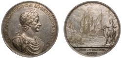 World Coins - Charles II, Naval Victory against Holland, 1665.