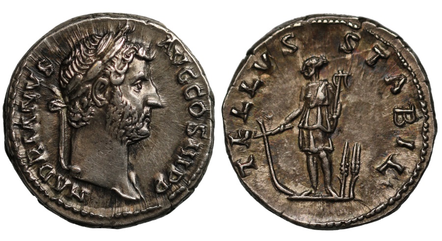 Hadrian, Silver Denarius | Roman Imperial Coins