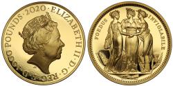 Ancient Coins - Elizabeth II 2020 gold proof Kilo Three Graces