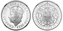 World Coins - Charles III 2023 silver proof 1oz Coronation