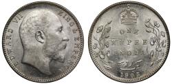 World Coins - * Edward VII, Silver Rupee.