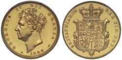World Coins - George IV 1826 proof Sovereign PR63 CAMEO