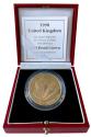 World Coins - Elizabeth II 1998 proof Five-Pounds Prince Charles 50th Birthday