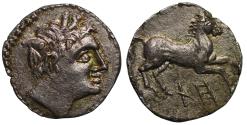 Ancient Coins - Zeugitana, Carthage, Silver 1/4 Shekel