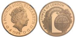 World Coins - ELizabeth II 2020 PF70 UC Five-Pounds - Coins and Kings Tower of London