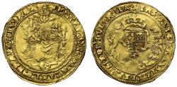 World Coins - Henry VIII Posthumous issue  under Edward VI, Half-Sovereign, mm grapple