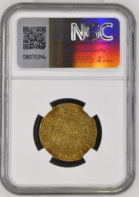 Scotland, Charles I gold Half-Unit or Double Crown by Nicholas