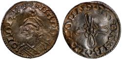 World Coins - Harold I Penny Jewel Cross Type, Lincoln, double moneyer name Mathan Balluc