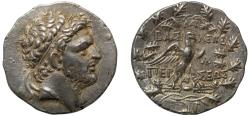 Ancient Coins - Kings of Macedon, Perseus, silver Tetradrachm.