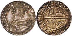 World Coins - Edward the Confessor mule of helmet / eagles reverse Shaftesbury Wulfric