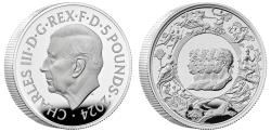 World Coins - * Charles III 2024 silver proof 2oz Waterloo Medal