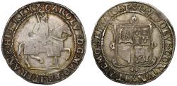 World Coins - Scotland, Charles I Thirty-Shillings, first coinage with James VI horseman