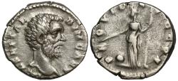Ancient Coins - Romano-British Interest, Clodius Albinus, Caesar and Former Governor of Britain, Silver Denarius, Providentia