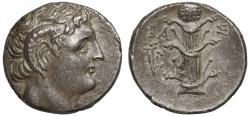 Ancient Coins - Cyrenaica, Magas as King, Silver Stater.