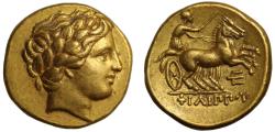 Ancient Coins - Philip II, gold Stater.