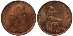 George IV (1820-30) Copper Penny, 1826