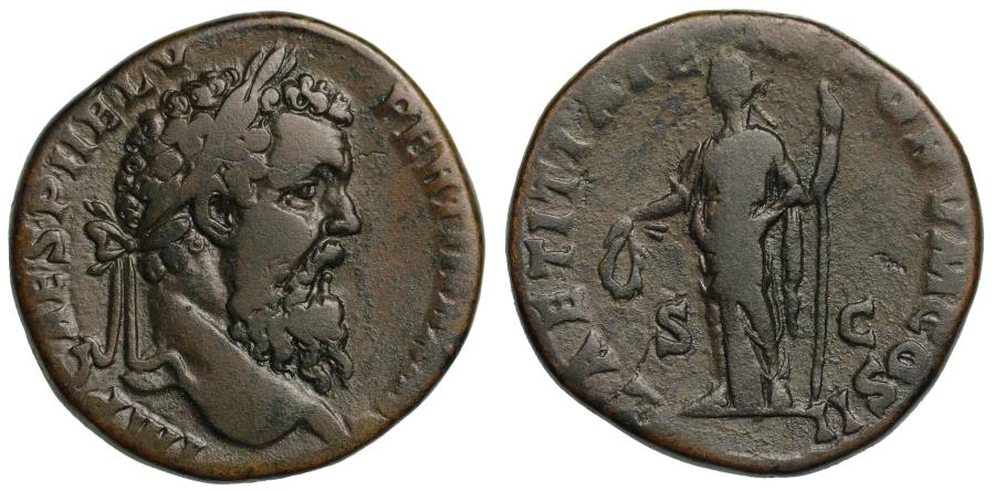 Pertinax, AE Sestertius | Roman Imperial Coins