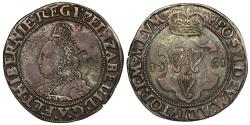World Coins - Ireland, Elizabeth I 1561 Shilling, Fine silver Issue