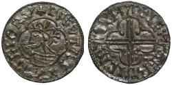 World Coins - Canute Penny, Quatrefoil type, Buckingham, Leofric, MS62 extremely rare