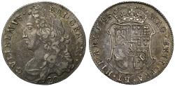 World Coins - Scotland, William II 1695 Twenty-Shillings