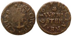 World Coins - 17th Century Suffolk Farthing, Clare, George Crisp, 1656, Webster