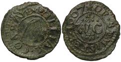 World Coins - Dorset 17th century Token, Beaminster, William Conwaye, 1667 Farthing woolcomb
