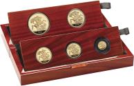 World Coins - Charles III 2026 5-coin proof Set, return to yellow gold