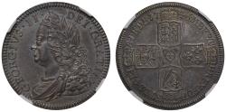World Coins - George II 1746 proof Halfcrown PF63