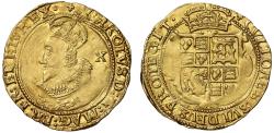 World Coins - Charles I, gold Double Crown, mintmark Lis, coronation issue