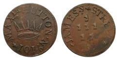 World Coins - Ireland, 18th Century Dublin Token Hutton Farthing