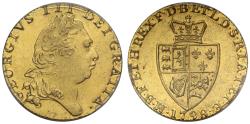World Coins - George III 1798 Guinea, PCGS MS63, fifth bust, spade reverse