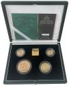 World Coins - Elizabeth II 2001 4-coin proof Set