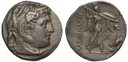 Ancient Coins - Ptolemaic Egypt, Ptolemy I, Tetradrachm with portrait of Alexander the Great.