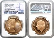 World Coins - Charles III 2026 gold PF70 UC FR £5 First Effigy