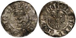 World Coins - William II voided cross Penny, Lincoln Mint, moneyer Bruninc