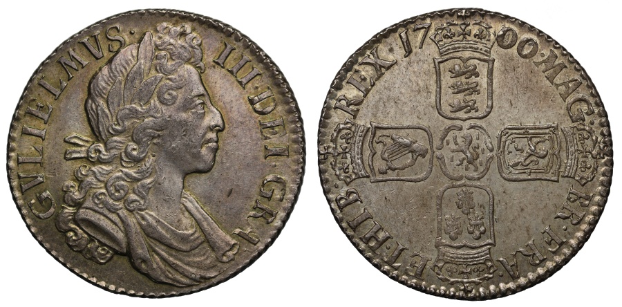 William III 1700 Shilling | European Coins