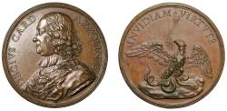 World Coins - Cardinal Decio Azzolino, adviser and heir to Queen Christina.